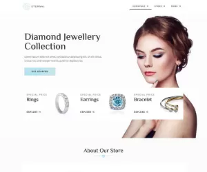Diamonic  Jewellery Store Elementor Template Kit