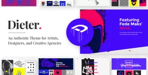 Dieter - Authentic Artist & Creative Design Agency Theme