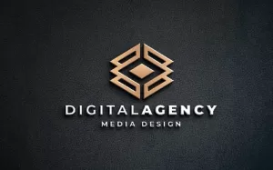 Digital Agency Media and Design Logo - TemplateMonster