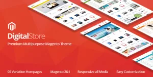 Digitalstore - Responsive Magento 2 Theme