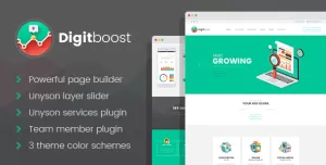 DigitBoost - Digital Marketing & SEO Agency WordPress theme