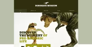 Dinosaur Museum Joomla Template