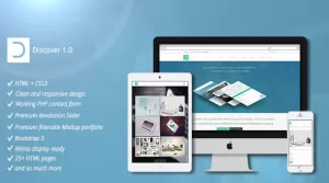 Discover - Responsive HTML5 Template