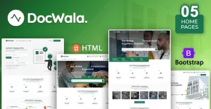 DocWala - Online Doctor & Healthcare Consultation HTML Template