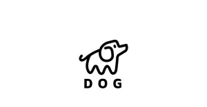 Dog Logo Cute Dog Logo Template