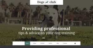 Dogs Club Joomla Template