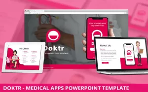 Doktr - Medical Apps Powerpoint Template - TemplateMonster