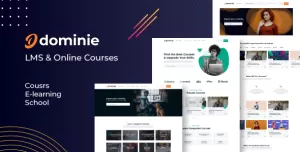 Dominie - LMS & Online Courses HTML Template