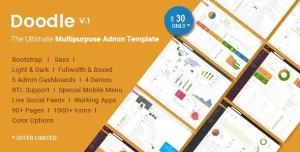 Doodle - Multipurpose Admin Template