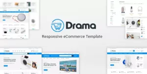 Drama - Responsive Electronics eCommerce HTML Template