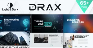Drax - IT Solutions & Digital Agency Portfolio Template