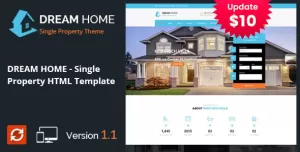 DREAM HOME- Single Property Real Estate HTML Template