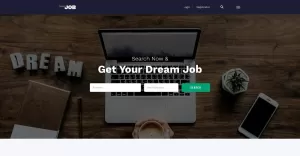 Dream Job - Job Portal Multipage HTML5 Website Template