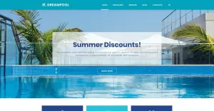 Dream Pool - Pool Cleaning & Pool Repair WordPress Theme
