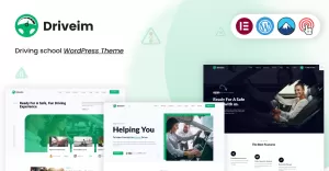Driveim - An Exclusive Driving Training WordPress Theme for Driving Schools