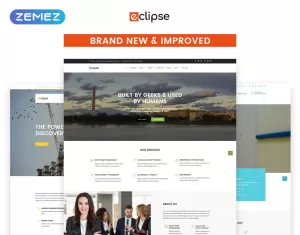 Eclipse - Multipurpose Website Template - TemplateMonster
