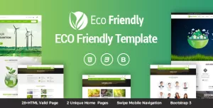 Eco Friendly Environmental Ecology Template