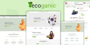 Ecoganic - An Organic Food Store Prestashop Theme