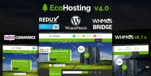 EcoHosting  Responsive Hosting and WHMCS WordPress Theme