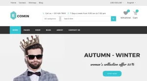 Ecomin - Responsive Ecommerce HTMLl5 Template - Themes ...
