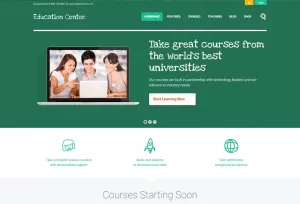 Education Center - Training Courses WordPress Theme