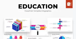 Education PowerPoint Infographics Template Designs