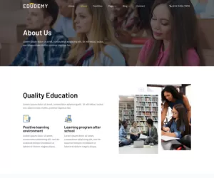Edudemy – School & Education Elementor Template Kit