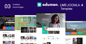 Edumen – Joomla 5 Education Template With Page Builder