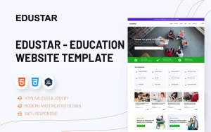 Edustar – Online Course & Education HTML Template