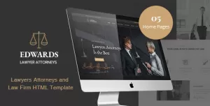 Edwards - Law Firm Lawyer HTML Template