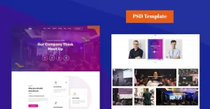 Eiv  -  Event Conference PSD Template - TemplateMonster