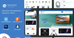 Electronicaly - The Shopping Mall OpenCart Template
