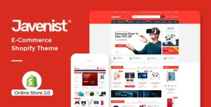 Electronics, Food, Tools Store Shopify Theme - Javenist