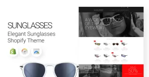 Elegant Sunglasses Online Store Shopify Theme