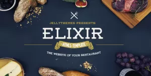 Elixir - Restaurant HTML Responsive Template