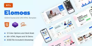 Elomoas - LMS & Online Courses Educational HTML Template
