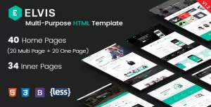 Elvis - Responsive Multi-Purpose HTML Template