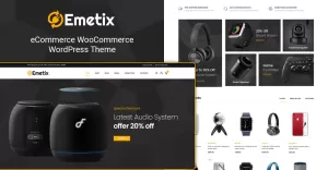 Emetix - Digital Shop WooCommerce Theme - TemplateMonster