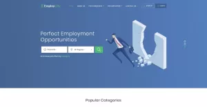 EmployCity - Job Portal Multipage HTML5 Website Template