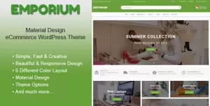 Emporium - Material Design eCommerce WordPress Theme