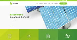 EMpower - Solar Energy Shopify Theme - TemplateMonster