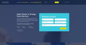 Energy Of The Future - Solar Energy Joomla Template