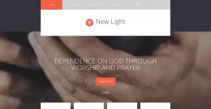 Enlightenment  Faith WordPress Theme - TemplateMonster