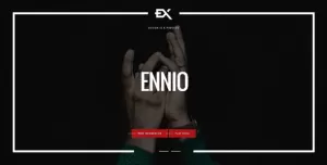 Ennio  Creative Portfolio Template