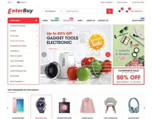EnterBuy - Premium Responsive BigCommerce Theme