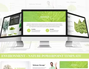 Environment - Nature PowerPoint template - TemplateMonster