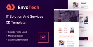 EnvoTech - IT Solution and Services XD Template