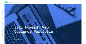 Eric Howard - Web Designer Portfolio Multipage Website Template