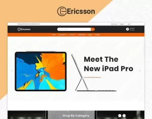 Ericssion Electronic Mega Store OpenCart Template