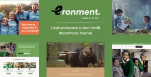 Eronment - Environment / Non-Profit HTML Template